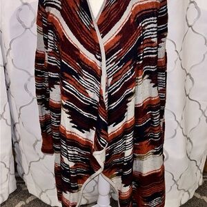 Lucky Brand Multicolor Striped Cardigan